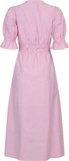 Andrea Dress - Pink Seersucker