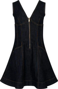 Denim Mini Dress - Indigo