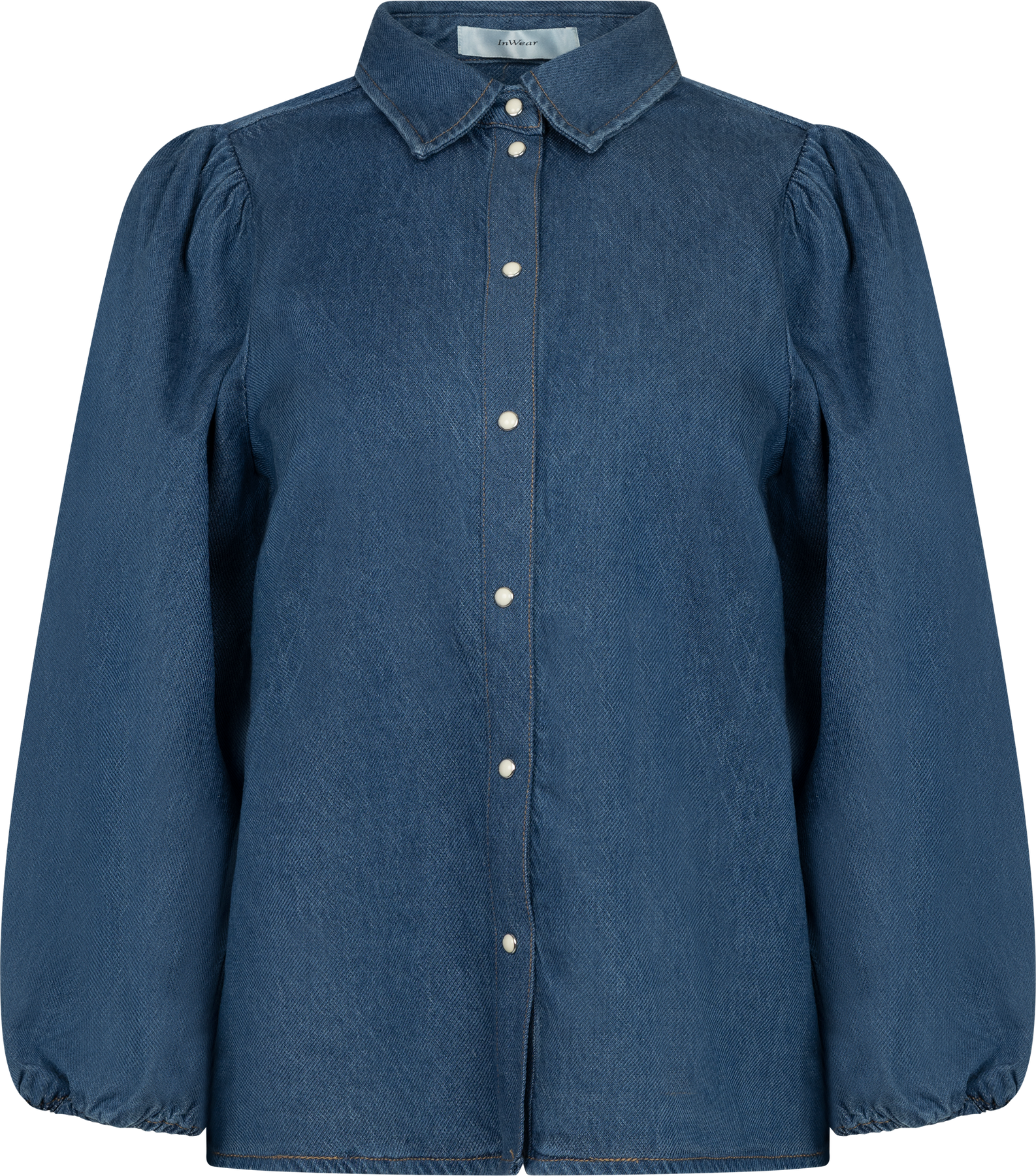 Ballariziw Skjorta - Blå Denim