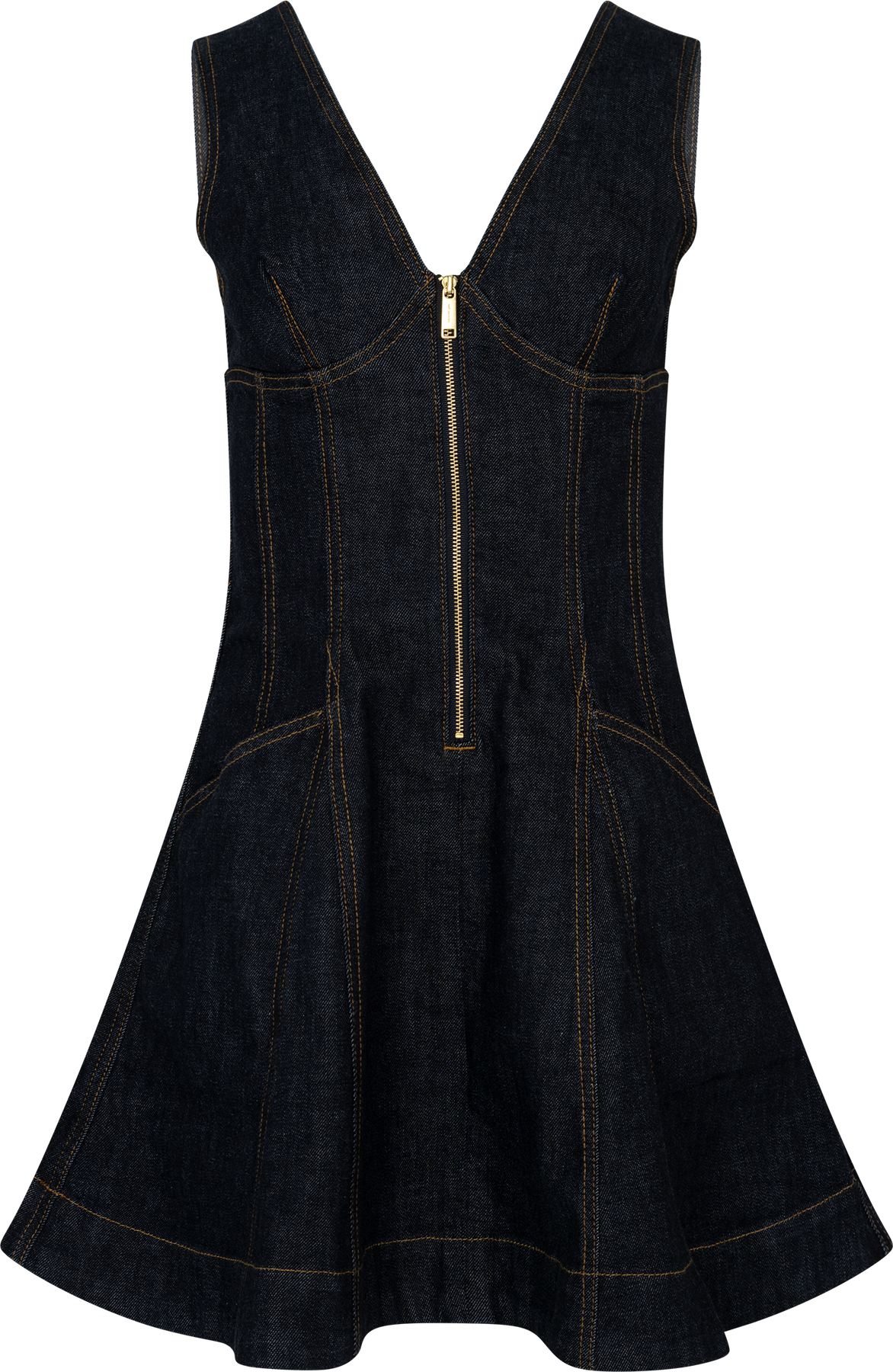 Denim miniklänning - Indigo