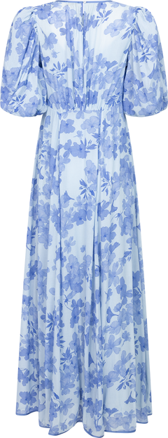 Chiffon Maxi Dress - Skye Blue