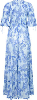 Bohemian Relaxed Dress – Ljusblå