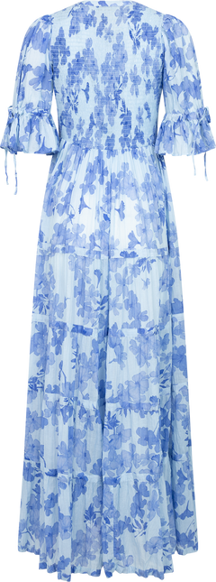 Bohemian Relaxed Dress - Sky Blue