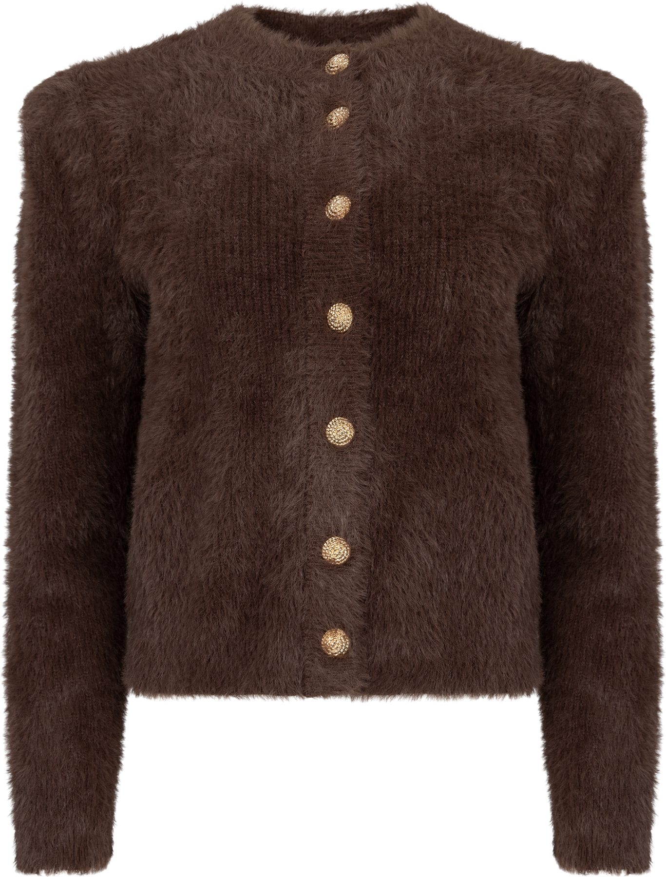 Y.A.S Yasmey Ls Knit Kofta - Hot Fudge