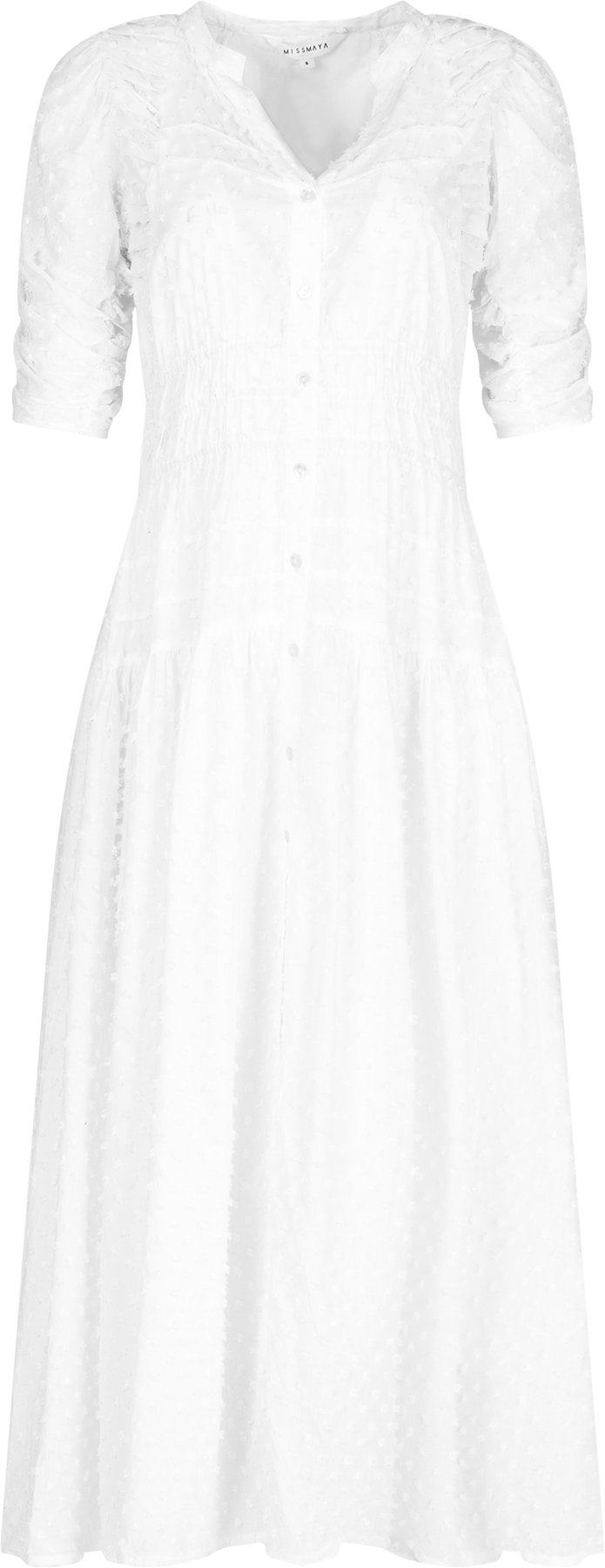 Fabienne Dress - Pure White