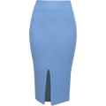 Leah Knit Skirt - Blue