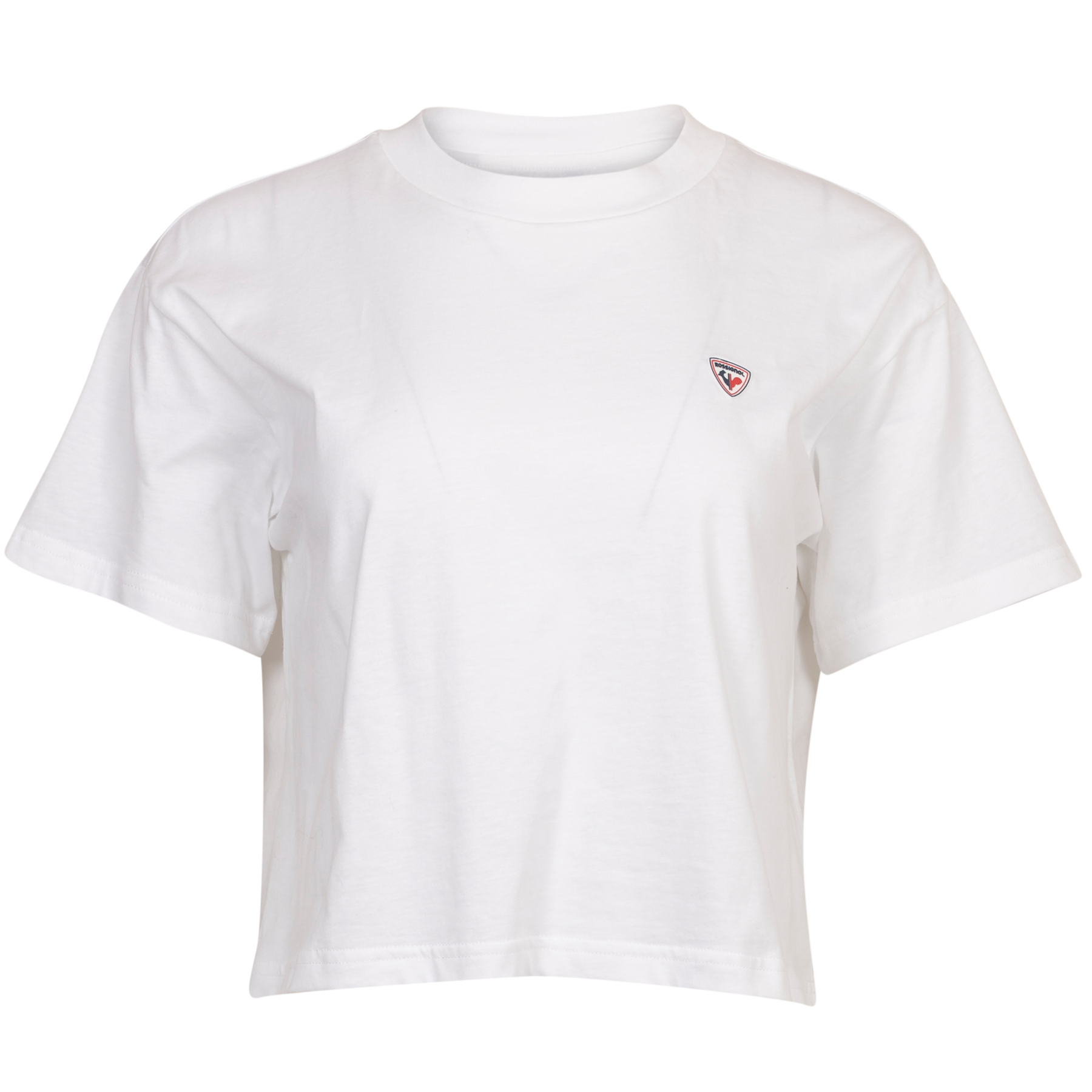 W Rossi Tee Crop - White
