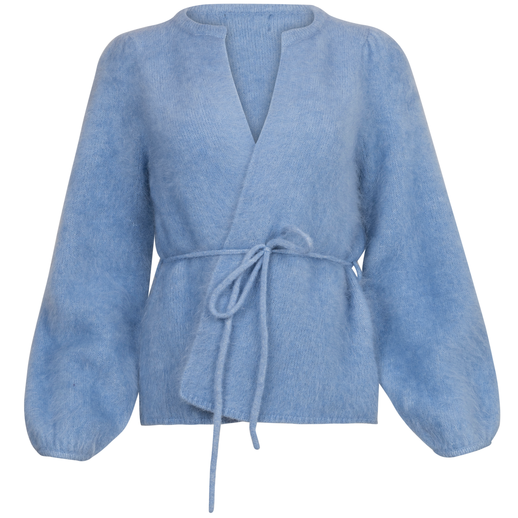 Fredrikke Chunky Cardigan - Dusty Blue