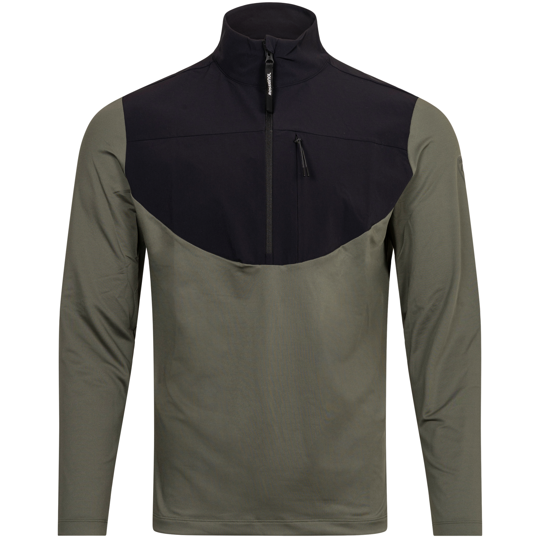 Skpr 1/2 Zip Sweat - Ebony Green
