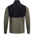 Skpr 1/2 Zip Sweat - Ebony Green