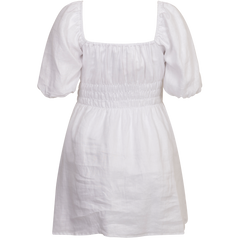 Nikoleta Mini Dress - Mar White