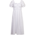 Terina Midi Dress - Mar White