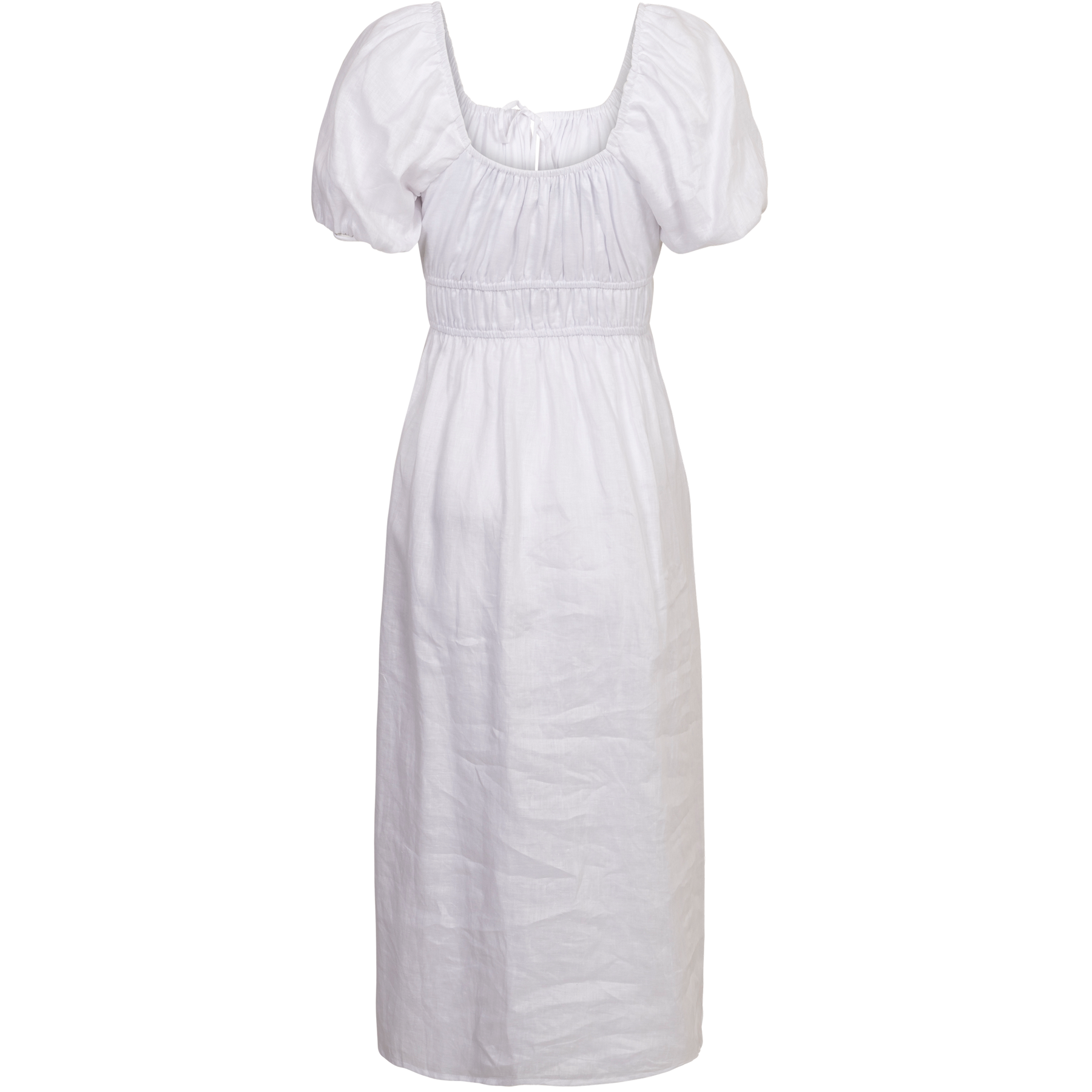 Terina Midi Dress - Mar White