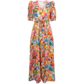 Dominica Long Linen Dress - Ivory