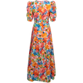 Dominica Long Linen Dress - Ivory