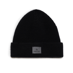 Carley Beanie - Black Cashmere