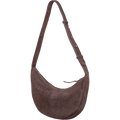 Suede Moon Bag -  Hot Fudge Brown