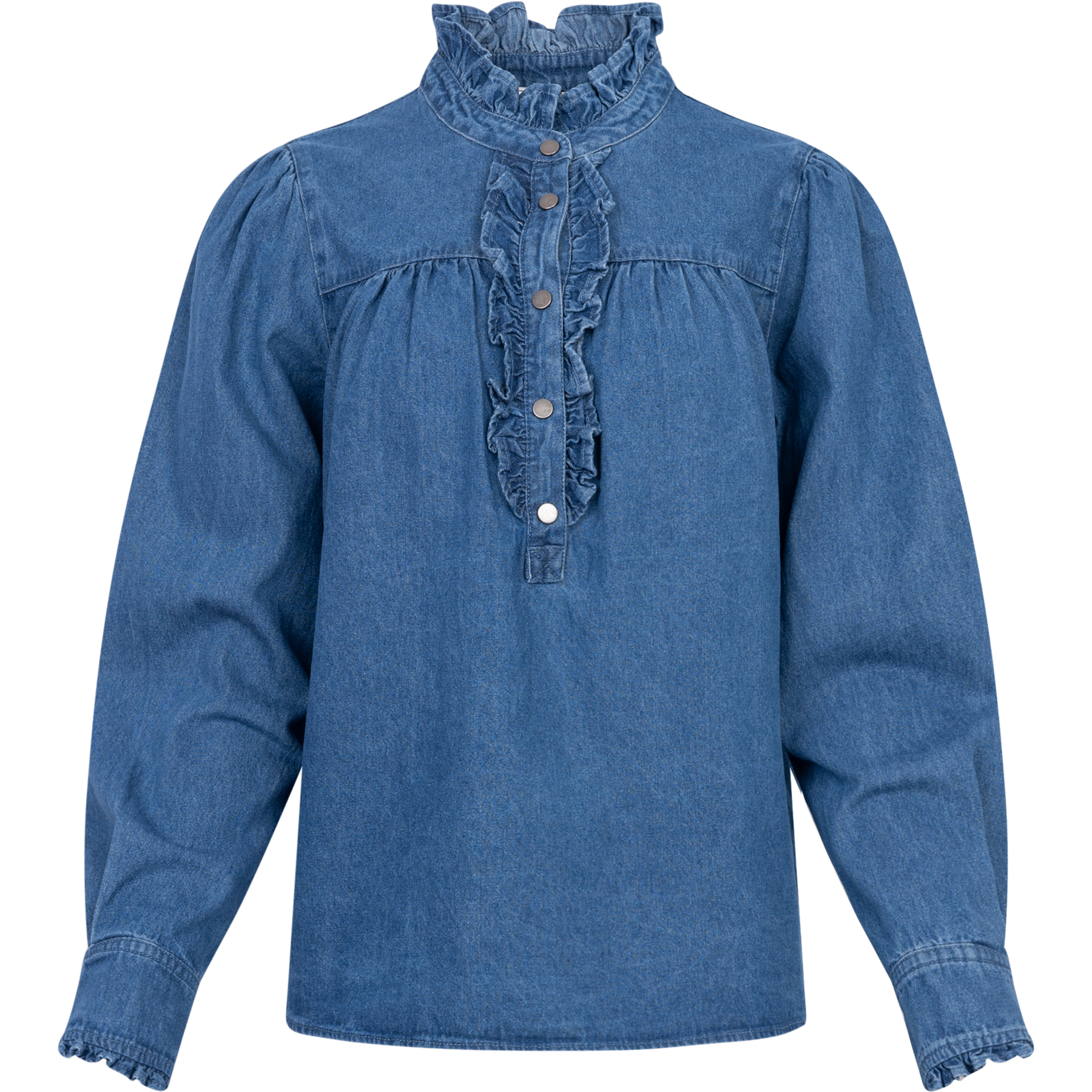 Justine Denim Shirt - Blue
