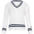Tova Sweater - Ecru/Marine