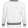 Tova Sweater - Ecru/Marine