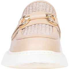 9442A Toledo Savana Rafia - Corda/Gold Panna