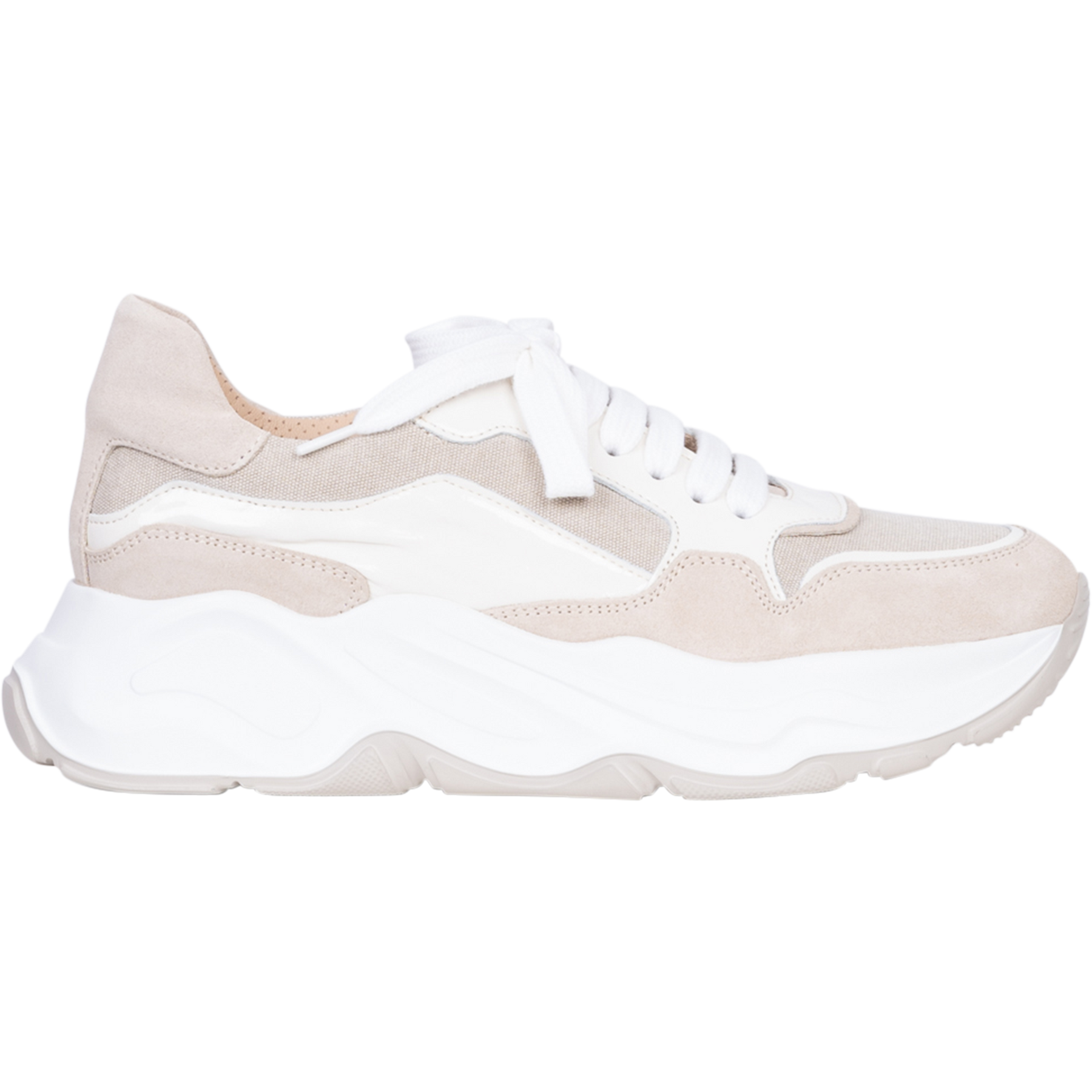 8500T Velour Calcare Naplak Ivory - Lino Ecru/Panna