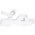 London Vibe Backstrap Sandal - White Full Grain