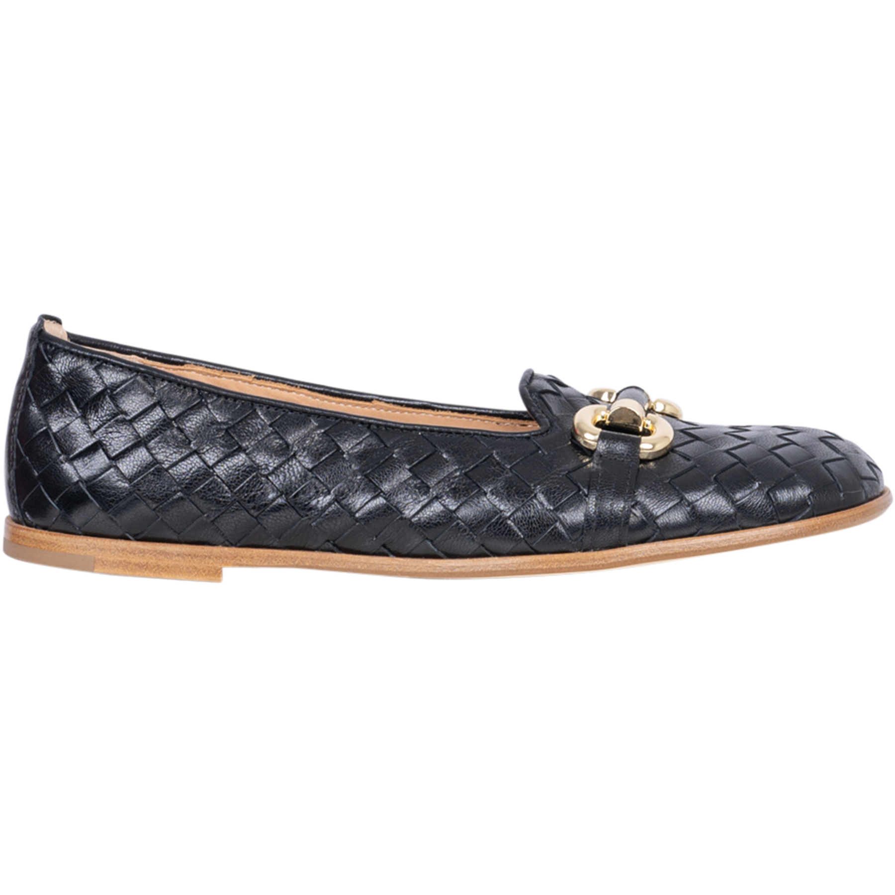 9453Ia Intreccio - Nero/Gold Naturale