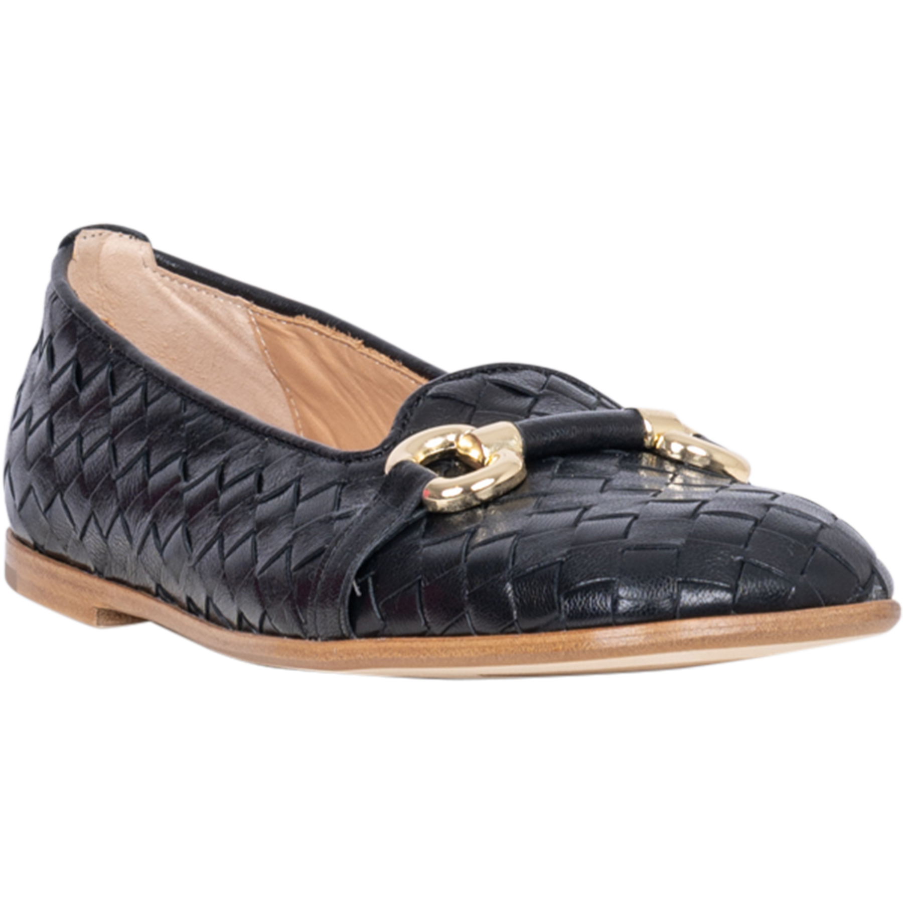9453Ia Intreccio - Nero/Gold Naturale