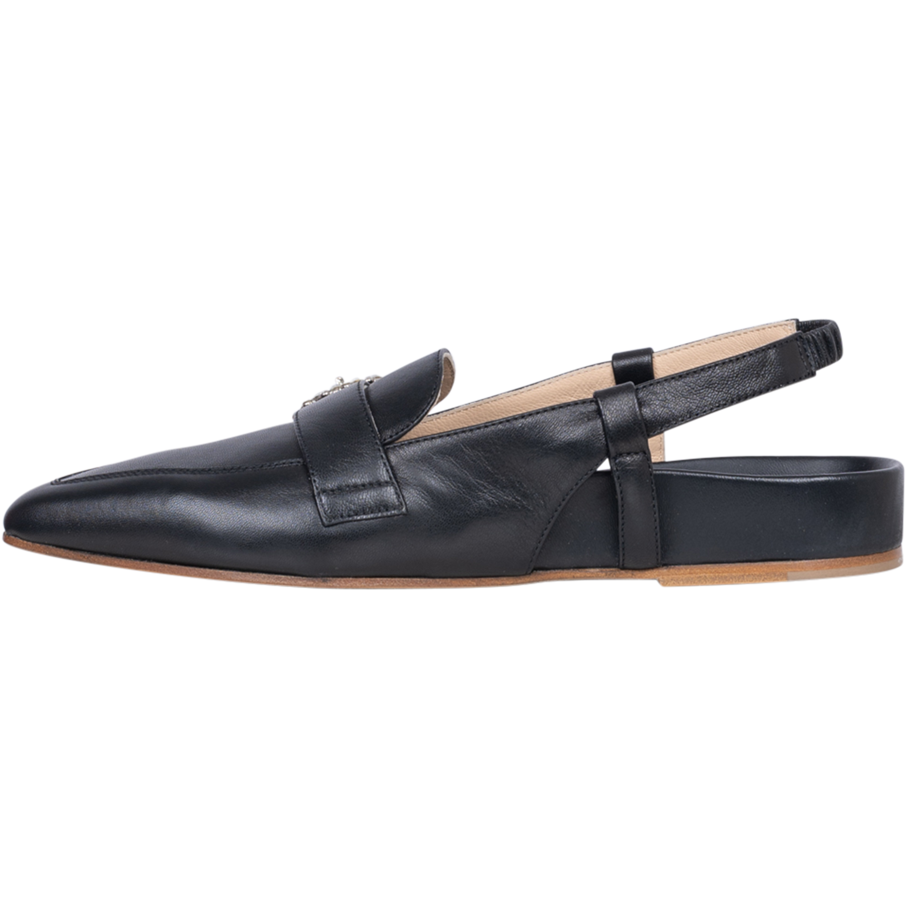9464Ba Nappa - Nero/Silver Naturale