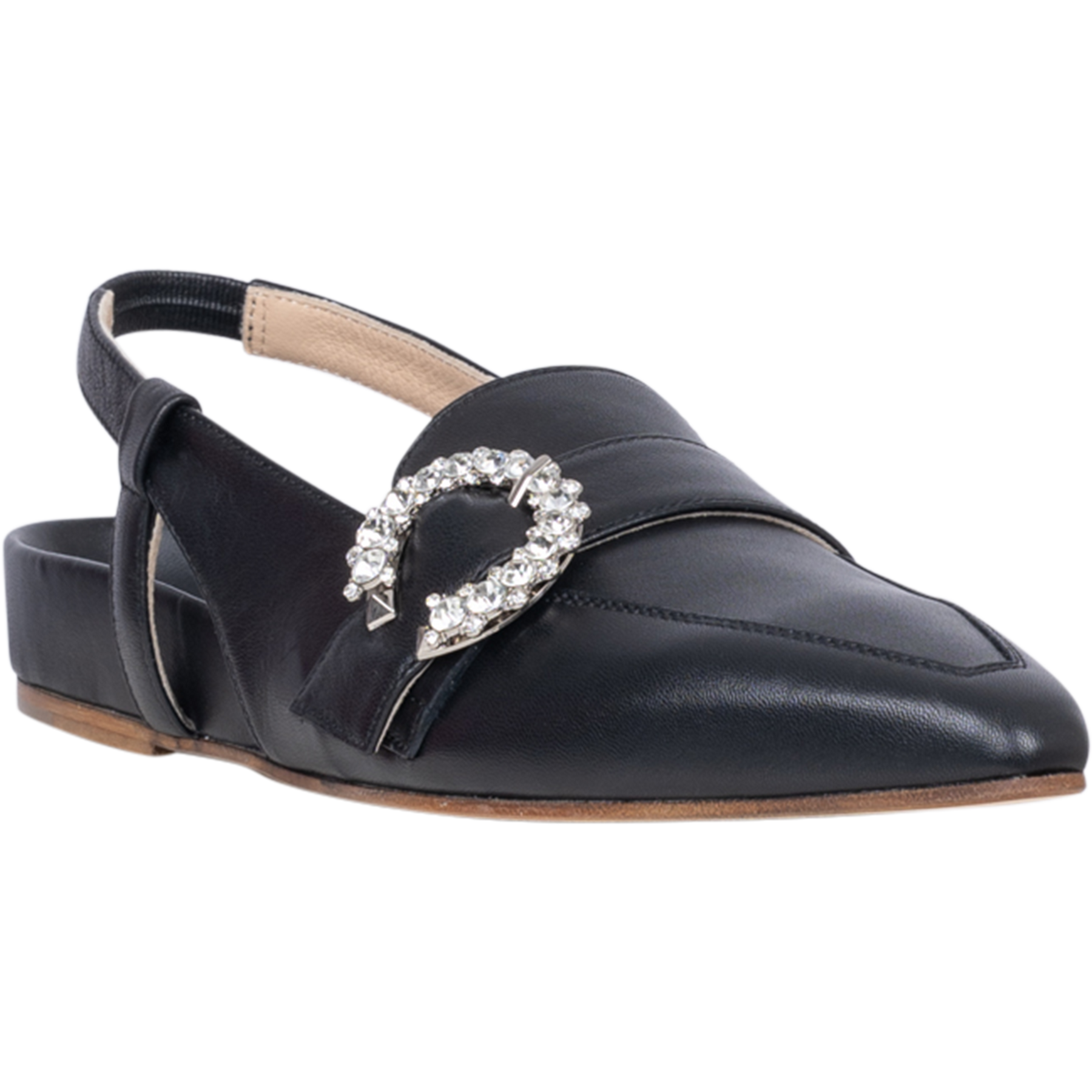 9464Ba Nappa - Nero/Silver Naturale