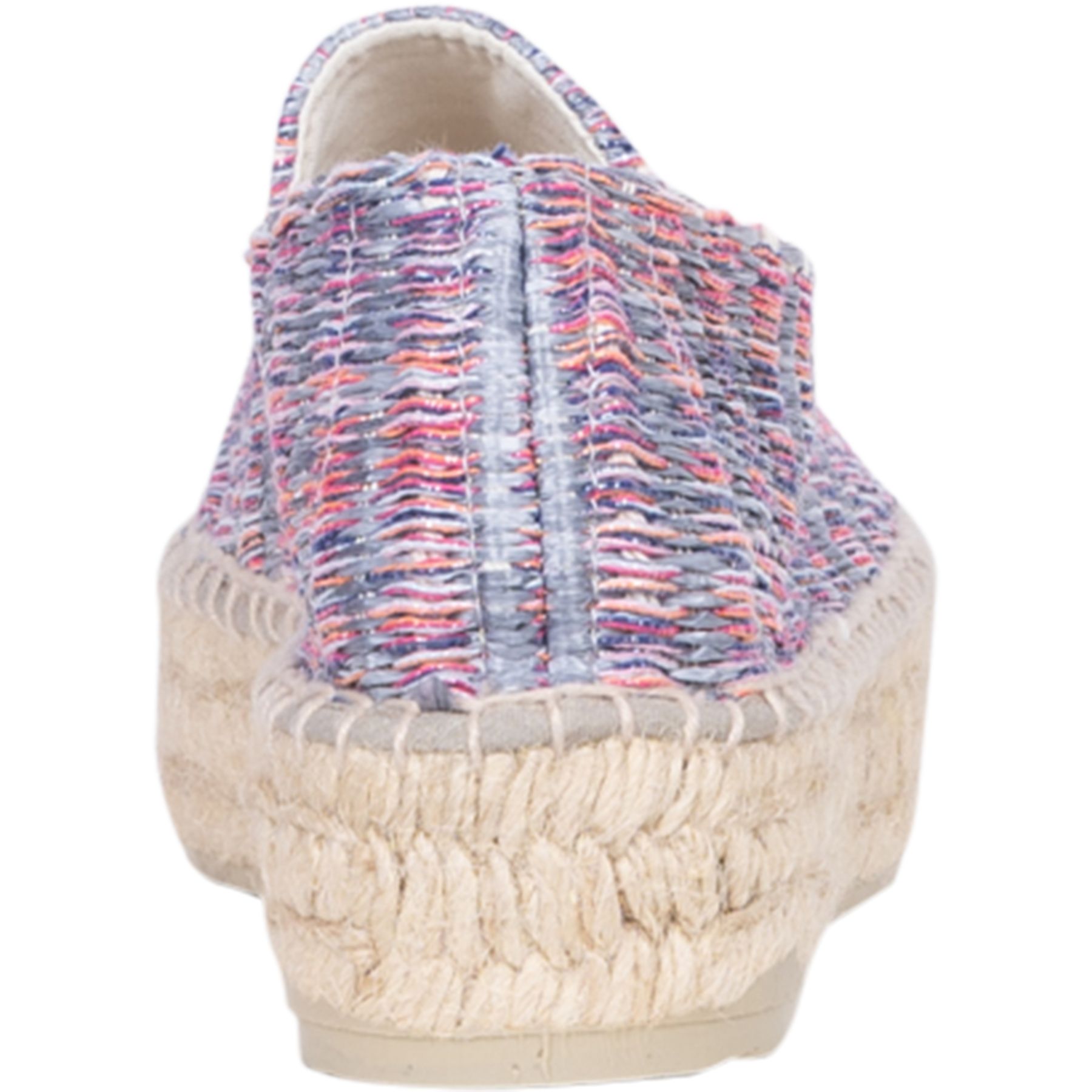 Manebí Acapulco Espadrillos - Fuchsia & Indigo Lurex