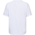 Terina Organic Small Logo Tee - White/V Tulle