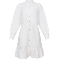 Floriana Shirt Dress - Egret