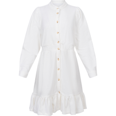 Floriana Shirt Dress - Egret