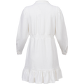 Floriana Shirt Dress - Egret
