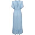 Heena Dress - Blue Georgette