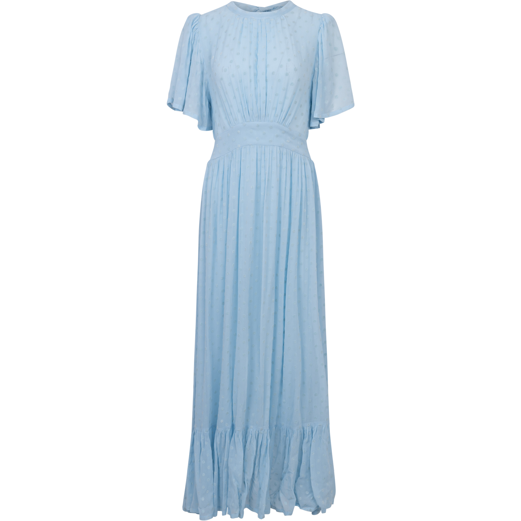 Heena Dress - Blue Georgette