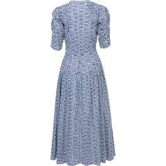 Fabienne Dress - Empire Blue