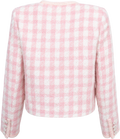 Check Boucle Jacket - Pink