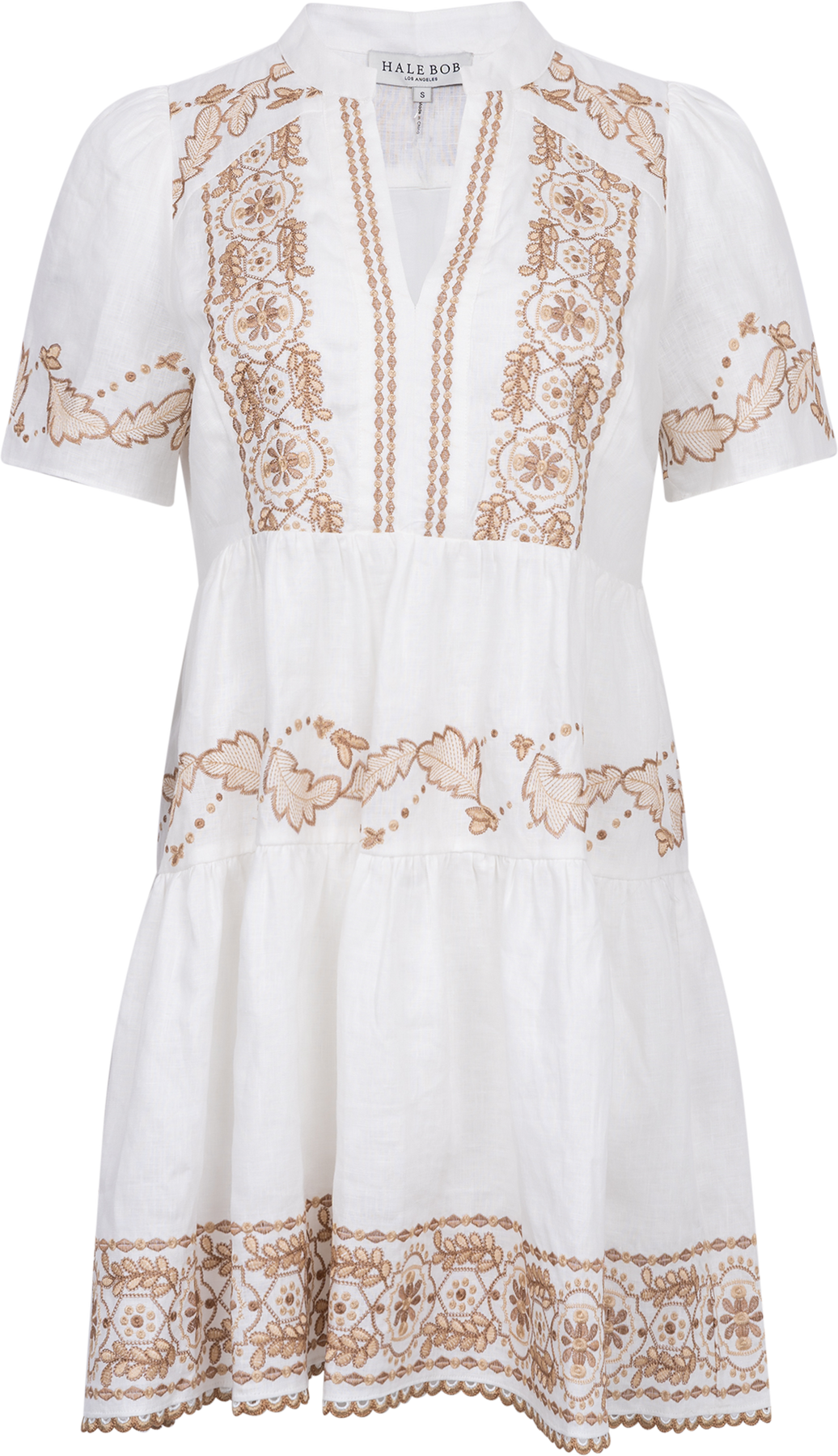 Teagan Linen Dress - Ivory