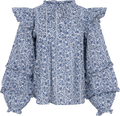 Lakshmi Blouse - Empire Blue