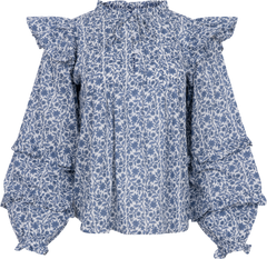 Lakshmi Blouse - Empire Blue