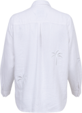 Charli - White Palm Tree Eyelet