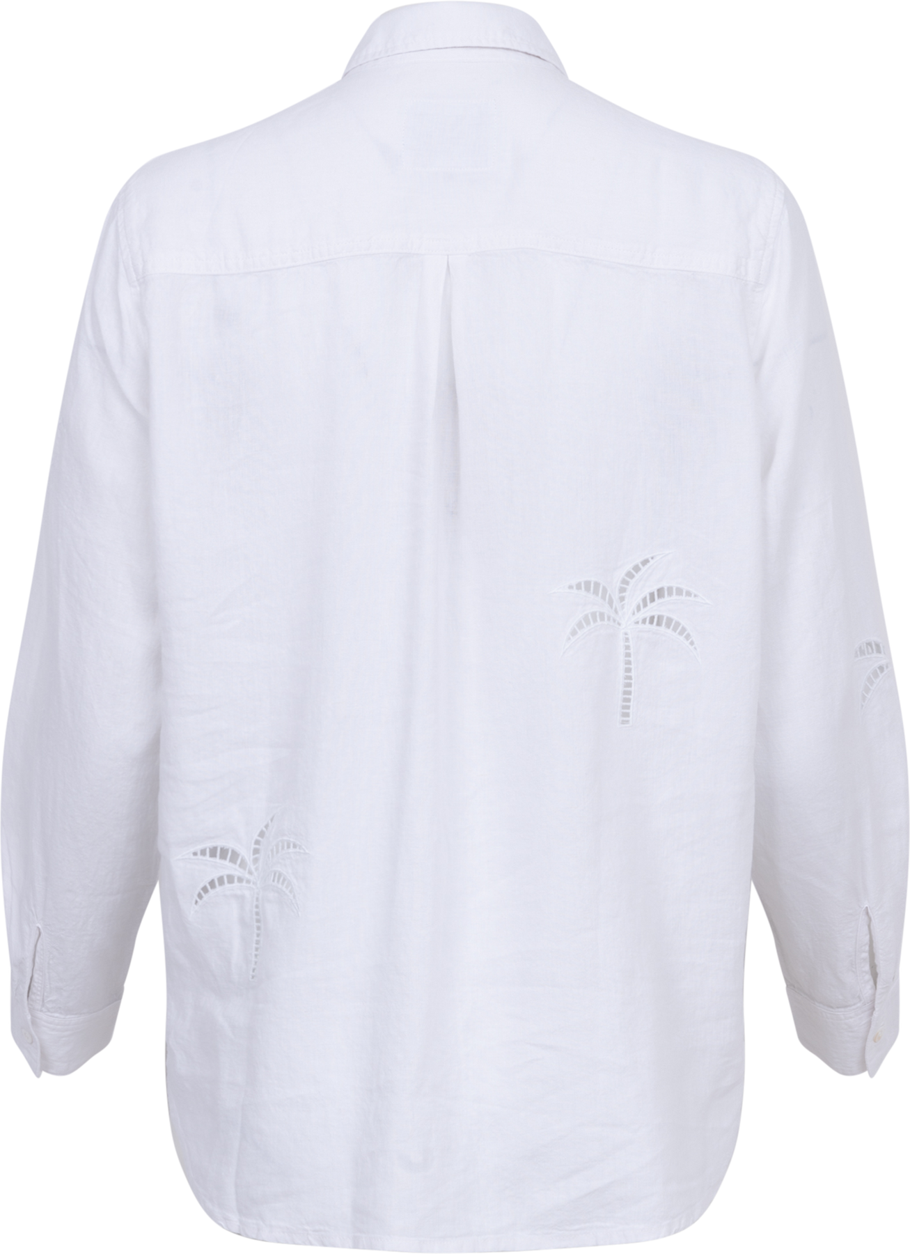 Charli - White Palm Tree Eyelet