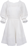 Kinsley Dress - Vit