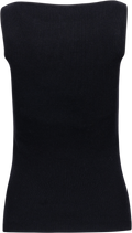 Corine Knit Tank Top - Black