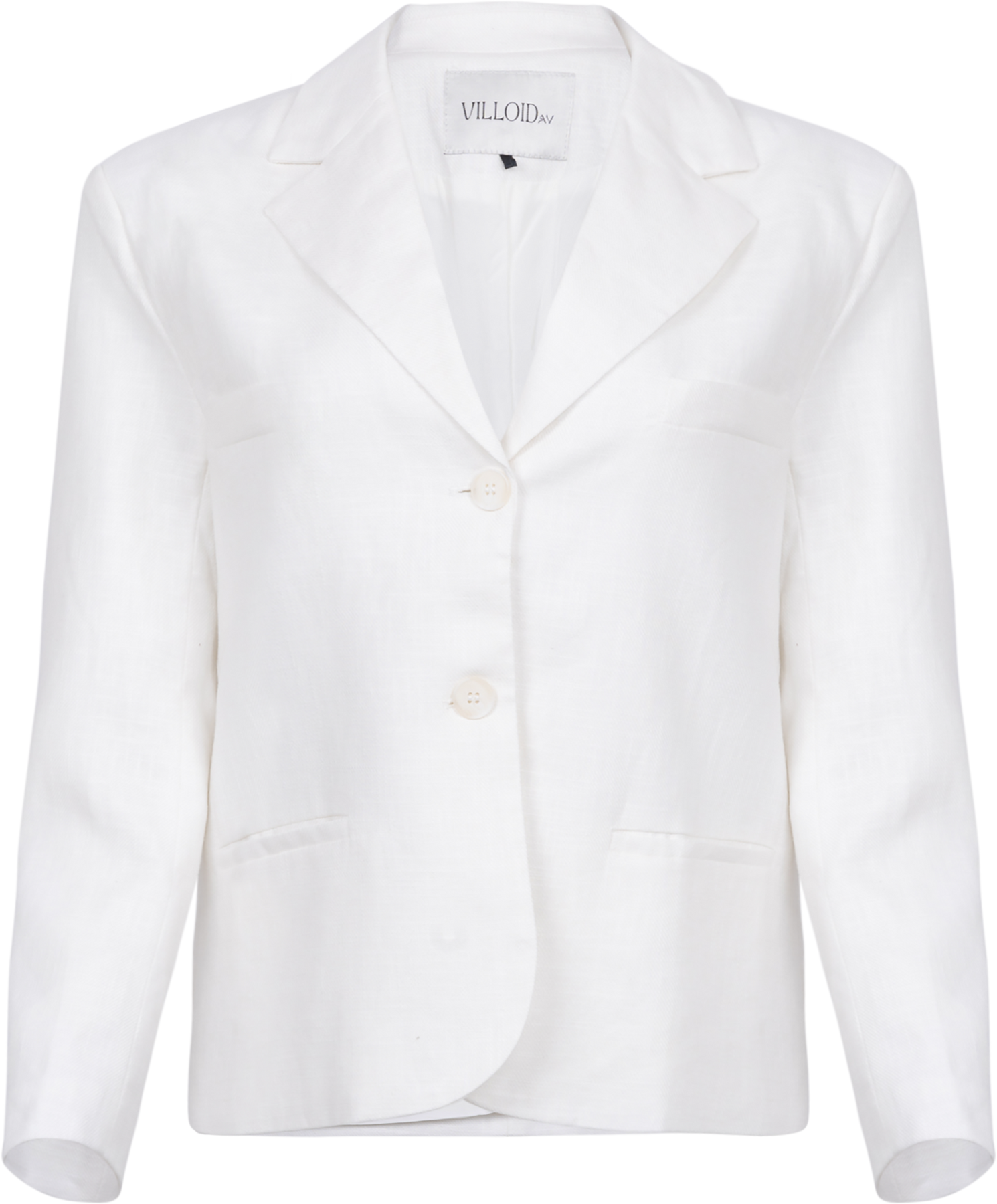 Ma Linen Blazer - White