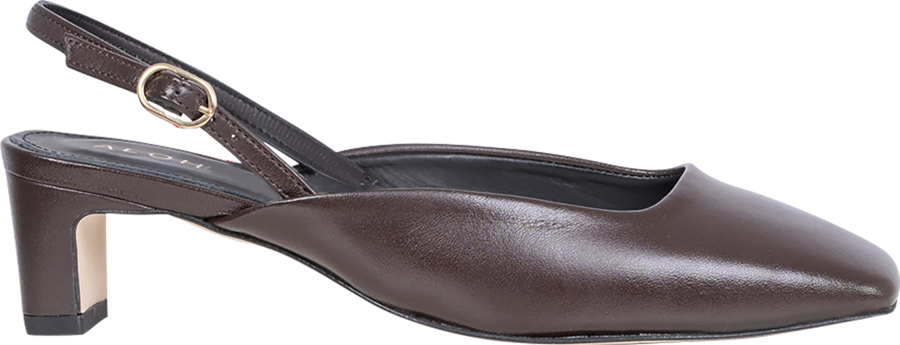 Lindy Leather Pumps - Coffee Brown