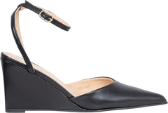 Polly Leather Pumps - Black